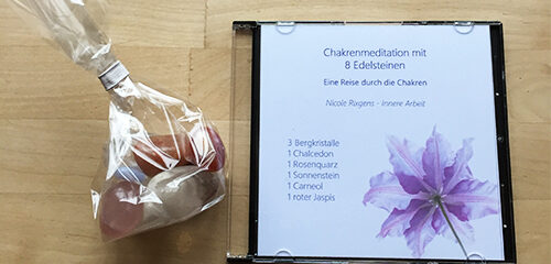 Chakrenmeditation mit 8 Edelsteinen